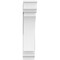 Ekena Millwork Standard Thorton Architectural Grade PVC Bracket with Traditional Ends, 5"W x 20"D x 26"H BKTP05X20X26THR01 - alternate 3